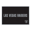 Las Vegas Raiders Large 12" X 18" Molded PVC Bar Mat