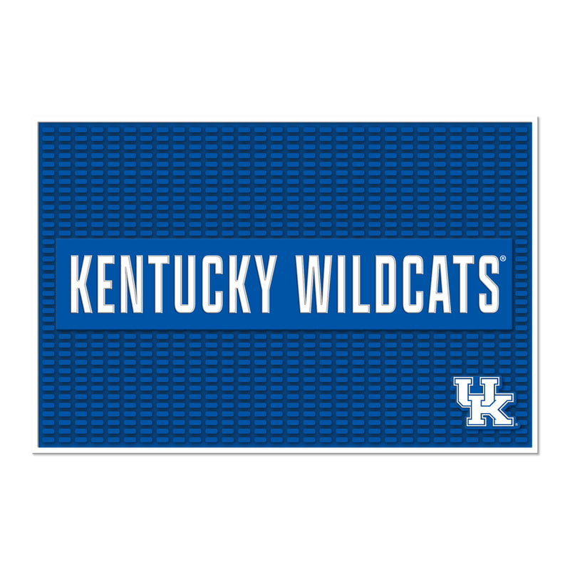 Kentucky Wildcats Large 12" X 18" Molded PVC Bar Mat