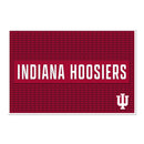 Indiana Hoosiers Large 12" X 18" Molded PVC Bar Mat