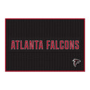 Atlanta Falcons Large 12" X 18" Molded PVC Bar Mat