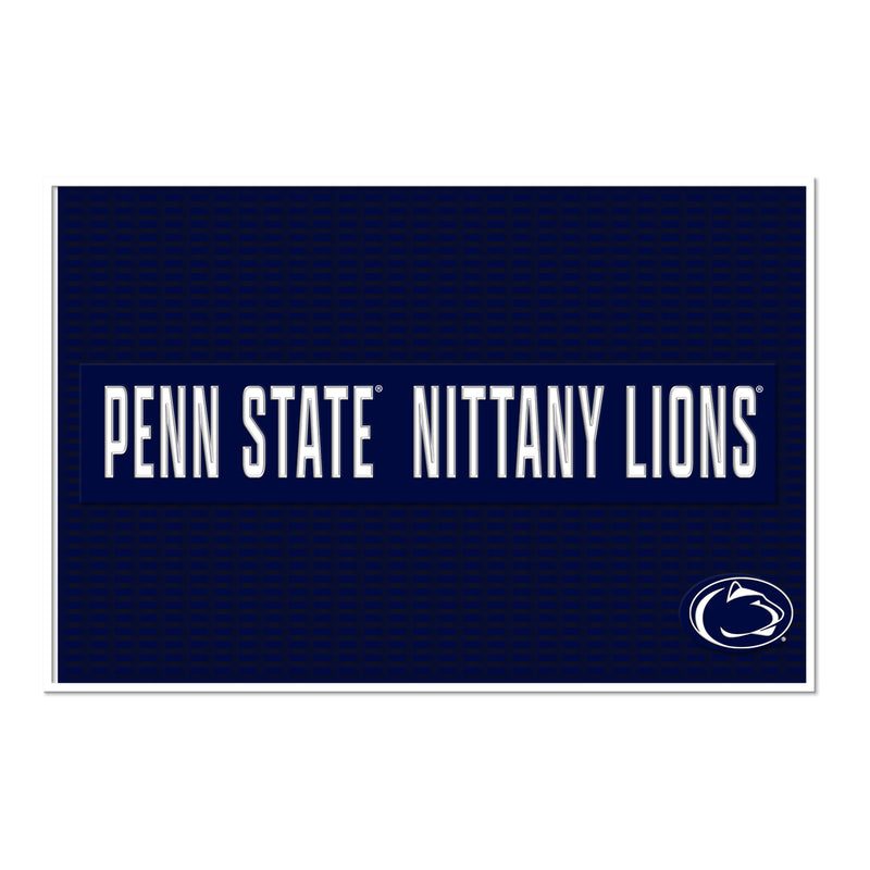 Penn State Nittany Lions Large 12" X 18" Molded PVC Bar Mat