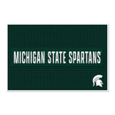 Michigan State Spartans Large 12" X 18" Molded PVC Bar Mat