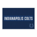 Indianapolis Colts Large 12" X 18" Molded PVC Bar Mat