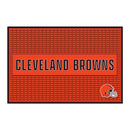 Cleveland Browns Large 12" X 18" Molded PVC Bar Mat