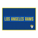 Los Angeles Rams Large 12" X 18" Molded PVC Bar Mat