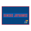 Kansas Jayhawks Large 12" X 18" Molded PVC Bar Mat