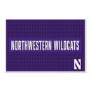Northwestern Wildcats Large 12" X 18" Molded PVC Bar Mat