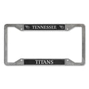 Tennessee Titans 4-Corner Pewter Style License Plate Frame
