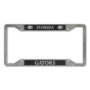 Florida Gators 4-Corner Pewter Style License Plate Frame
