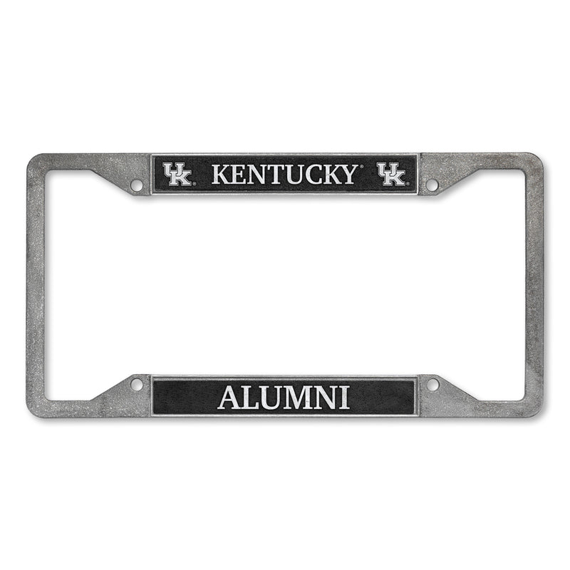 Kentucky Wildcats Alumni 4-Corner Pewter Style License Plate Frame