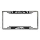 Kentucky Wildcats Alumni 4-Corner Pewter Style License Plate Frame