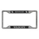 Kentucky Wildcats 4-Corner Pewter Style License Plate Frame