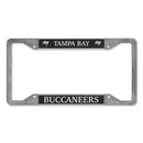 Tampa Bay Buccaneers 4-Corner Pewter Style License Plate Frame