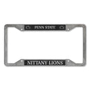Penn State Nittany Lions 4-Corner Pewter Style License Plate Frame