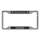 Philadelphia Eagles 4-Corner Pewter Style License Plate Frame