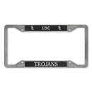 Southern California Trojans 4-Corner Pewter Style License Plate Frame