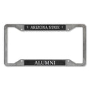 Arizona State Alumni 4 Corner Pewter Style License Plate Frame