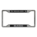 Oregon State Beavers 4-Corner Pewter Style License Plate Frame