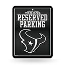 Houston Texans Carbon Fiber Design Metal Parking Sign (8.5x11")