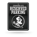 Florida State - Carbon Fiber Design - Metal Parking Sign