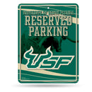 NCAA South Florida Bulls 8.5" x 11" Metal Parking Sign - Great for Man Cave, Bed Room, Office, Home Décor By Rico Industries