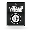 Jets - Win - Carbon Fiber Design - Metal Parking Sign