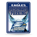 NCAA Georgia Southern Eagles 8.5" x 11" Metal Parking Sign - Great for Man Cave, Bed Room, Office, Home Décor By Rico Industries