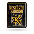 NCAA Kennesaw State Owls 8.5" x 11" Metal Parking Sign - Great for Man Cave, Bed Room, Office, Home Décor By Rico Industries