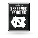 North Carolina University - Carbon Fiber Design - Metal Parking Sign