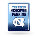 NCAA North Carolina Tar Heels 8.5" x 11" Metal Parking Sign - Great for Man Cave, Bed Room, Office, Home Décor By Rico Industries
