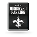 Saints - Carbon Fiber Design - Metal Parking Sign