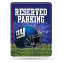 NFL New York Giants 8.5" x 11" Metal Parking Sign - Great for Man Cave, Bed Room, Office, Home Décor By Rico Industries