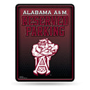 NCAA Alabama A&M Bulldogs 8.5" x 11" Metal Parking Sign - Great for Man Cave, Bed Room, Office, Home Décor By Rico Industries
