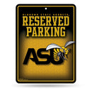 NCAA Alabama State Hornets 8.5" x 11" Metal Parking Sign - Great for Man Cave, Bed Room, Office, Home Décor By Rico Industries