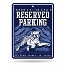 NCAA Jackson State Tigers 8.5" x 11" Metal Parking Sign - Great for Man Cave, Bed Room, Office, Home Décor By Rico Industries