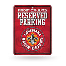 NCAA Louisiana-Lafayette Ragin Cajuns 8.5" x 11" Metal Parking Sign - Great for Man Cave, Bed Room, Office, Home Décor By Rico Industries