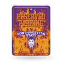 Northwestern State Metal Parking Signs