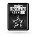 NFL Dallas Cowboys 8.5" x 11" Carbon Fiber Metal Parking Sign - Great for Man Cave, Bed Room, Office, Home Décor By Rico Industries