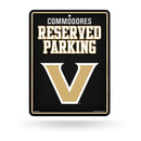 Vanderbilt Metal Parking Sign