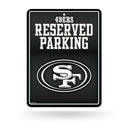 49Ers - Carbon Fiber Design - Metal Parking Sign