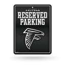 NFL Atlanta Falcons 8.5" x 11" Carbon Fiber Metal Parking Sign - Great for Man Cave, Bed Room, Office, Home Décor By Rico Industries