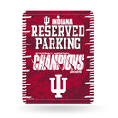 Indiana University 2026 Football National Champions Metal Parking Sign