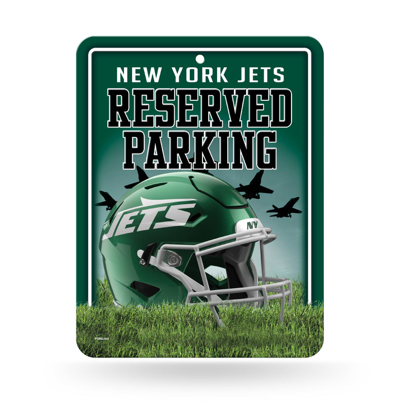 New York Jets Metal Parking Sign (8.5" x 11")