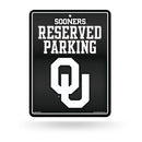 Oklahoma University - Carbon Fiber Design - Metal Parking Sign