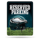 NFL Philadelphia Eagles 8.5" x 11" Metal Parking Sign - Great for Man Cave, Bed Room, Office, Home Décor By Rico Industries