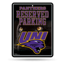 NCAA Northern Iowa Panthers 8.5" x 11" Metal Parking Sign - Great for Man Cave, Bed Room, Office, Home Décor By Rico Industries