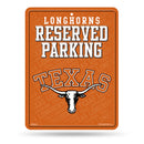 NCAA Texas Longhorns 8.5" x 11" Metal Parking Sign - Great for Man Cave, Bed Room, Office, Home Décor By Rico Industries