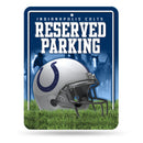 NFL Indianapolis Colts 8.5" x 11" Metal Parking Sign - Great for Man Cave, Bed Room, Office, Home Décor By Rico Industries