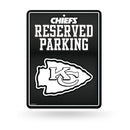 Chiefs - Carbon Fiber Design - Metal Parking Sign