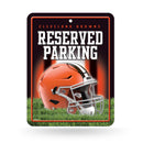 Cleveland Browns Metal Parking Sign (8.5x11")